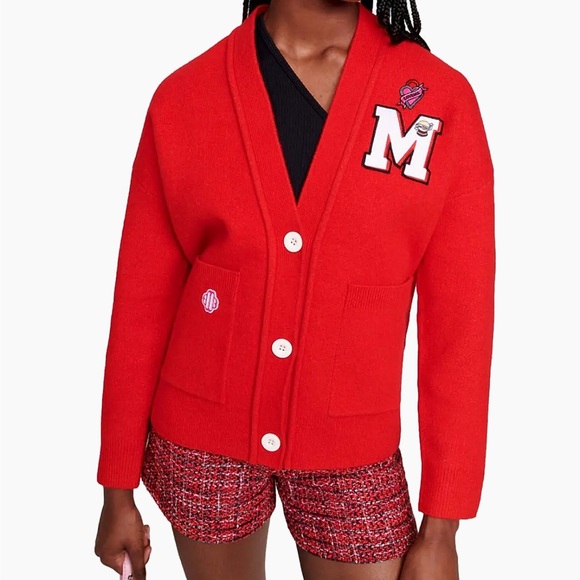 Maje Knit Cardigan - Picture 1 of 8